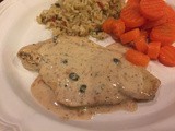 143.4...Chicken Breasts in Caper-Cream Sauce