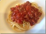 143.6…Spaghetti with Meat Sauce