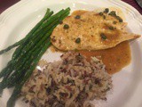 144.6…Chicken with Lemon-Caper Sauce