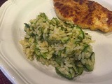 144.8...Sauteed Zucchini with Orzo