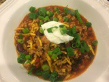 145.0…Three Bean and Beef Chili