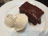 145.4...Root Beer Float Cake with Root Beer Icing and Ice Cream