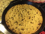 145.4...Skillet Chocolate Chip Cookie