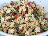 146.6...Tomato Feta Pasta Salad