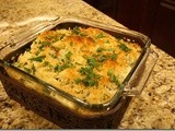 Fontina and Mascarpone Baked Pasta (Holiday Blog Hop)