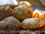 Makke ki Masala Poori (Masala Poori made with Maize Flour)