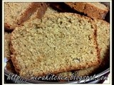 Oats and cardamom cake