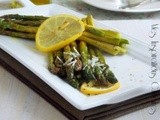 Asperges grillées au citron et parmesan