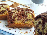 Banana bread marbré au chocolat