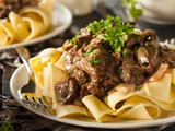 Bœuf Stroganoff, recette facile et crémeuse