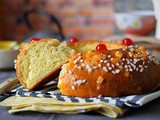 Brioche des rois, aux fruits confits