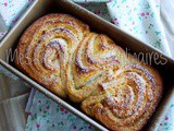 Brioche roulée à la marmelade d’orange