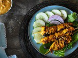 Brochettes de poulet Satay, recette de Malaisie