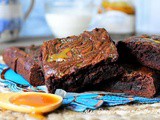 Brownie au chocolat et caramel au beurre salé