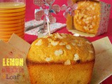 Cake au citron {Lemon drizzle loaf}