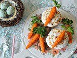 Carottes en pâte d’amande pour pâques