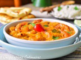 Crevettes au curry au lait de coco