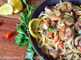 Crevettes Scampi / crevettes sauce au citron