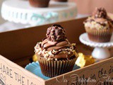 Cupcakes au Ferrero Rocher & au Nutella