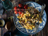 Fettuccine sauce aux champignons