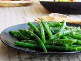 Haricots verts a la persillade