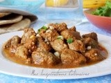 Kebda mchermla {foie d’agneau sauce au carvi}