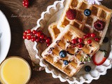 La gaufre de Bruxelles, légère et croustillante