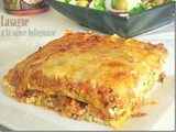 Lasagne à la bolognaise, recette facile