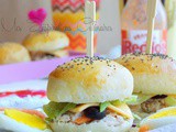 Mini burger moelleux au thon