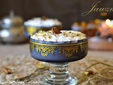 Mousse Jawzia ou Djouzia, nougat aux noix