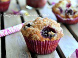 Muffins aux Myrtilles extra moelleux et son crumble