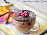 Mug cake au chocolat moelleux