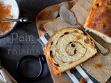 Pain aux raisins secs et cannelle