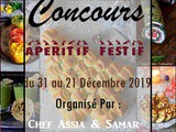 Participantes au concours de Noël : Apéritif festif