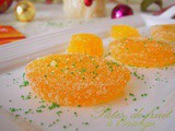 Pâte de fruits à l’orange / recettes de noel