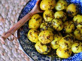Pomme de terre à la charmoula : Batata mchermla