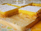 Recette Carrés au citron