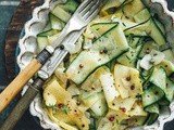 Recette courgettes sautées à la poêle