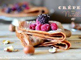 Recette crêpes au nutella
