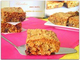 Recette de Blondies aux noix et pepites de caramel