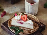Recette de cheesecake aux fraises