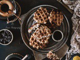 Recette de cookies noix de pecan façon gaufre