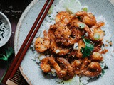 Recette de crevettes à l’asiatique, gingembre et soja