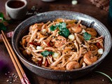 Recette de nouilles chinoises aux crevettes