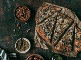 Recette flatbread façon pizza champignons et truffes noires