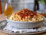 Recette Koshari égyptien, Riz aux lentilles végétarien