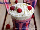 Recette milk shake framboise chocolat blanc