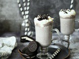 Recette Milkshake à la banane et biscuits Oreo