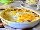 Recette panais, crémeux en gratin