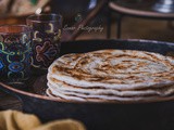 Recette parathas, pain indien feuilleté